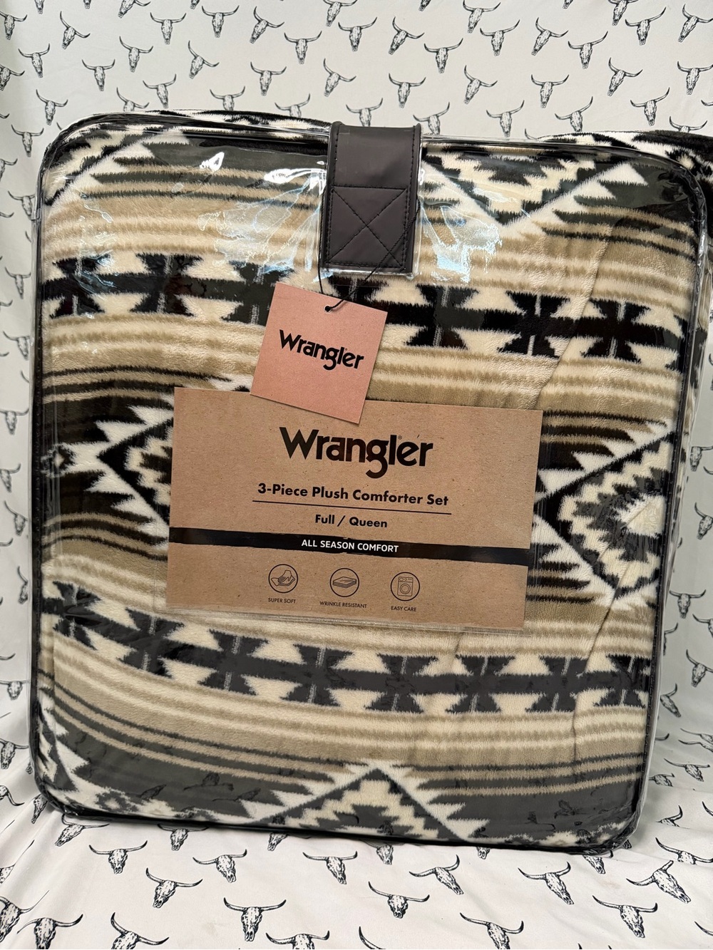 Full/queen Wrangler 3pc comforter set